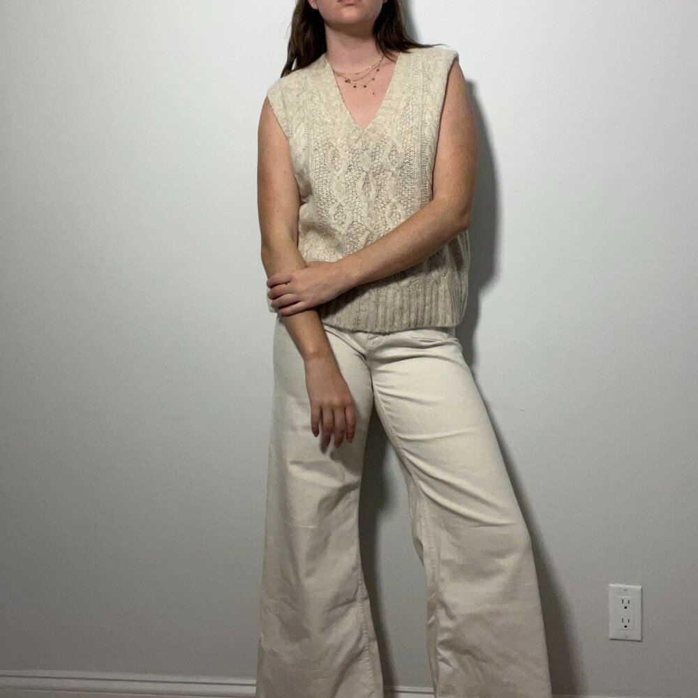 Everlane Oversized Wool Vest